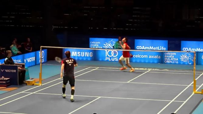 法国羽毛球队鏖战英格兰羽毛球队，李宗伟爆发神勇的简单介绍